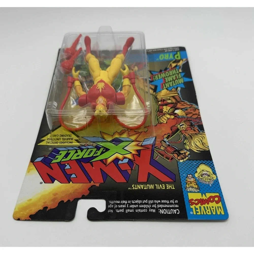 1994 TOY BIZ MARVEL X-MEN X-FORCE PYRO MUTANT FLAME THROWER #49519 SEALED